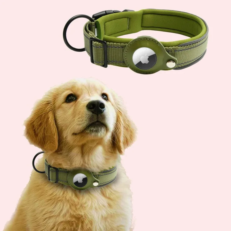 Hundhalsband med möjlighet för airtag!
