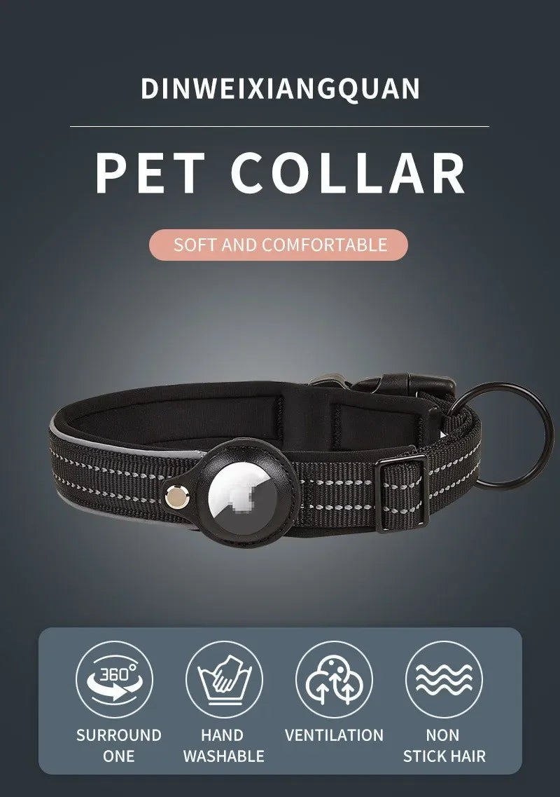 Hundhalsband med möjlighet för airtag!